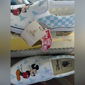 Disney Vans slip ons